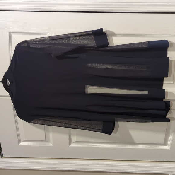 DB Navy Shift Dress & Jacket Set - Size 10 - Picture 7 of 7